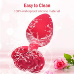 Anal Plug Butt Plug Rose Sex Toy For Adults Women Men Silicone Anal Training Toy Prostate Massager For Female Male Anal Stimulator Comfortable Long-Term Wear