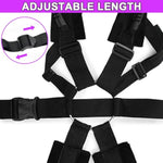 Sex Straps Bondaged Kit Adult Sex Swing Womens Sex Toys Adult Restraints Rope For Women Neck Hanging Sling Position Adjustable Swing For Couples Sex Bdsm Sex Toy