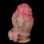 5" Realistic Dildo Sleeve Men Penis Sleeve With Cock Ring, Reusable Penis Enlarger Sleeve Silicone Penis Sheath Adult Sex Toy, Penis Extender Sleeve Men Sex Tool (Skin)