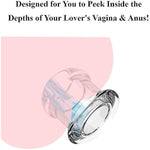 Hollow Vaginal Speculum Peeking Anal Butt Plug, Vagina Expander Tunnel Transparent Anus Dilation Dilator Bdsm Enema Sex Toys For Adult Women Gay Men