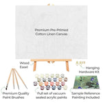 Framed 16x20 Paint by Numbers Kit for Adults Color Paint By Number