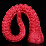 Silicone Tentacle Dildo Octopus Anal Plug Adult Sex Toy: Extra Long Dildo With Suction Cup, Flexible Realistic Butt Plug For Couples (L)