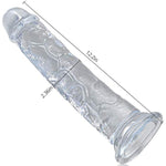 Anal Training Set, Realistic Transparent Anal Dildos Feels Like Skin Penis Anal Vaginal Prostate Clear Dildo With Strong Suction Cup For Hand-Free Play Suitable For Women Men Couple (Xxl)