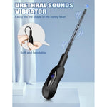 Vibrating Urethral Sounds Dilators Male Sex Toys - Male Masturbator Silicone Beads Penis Plug Male Vibrator With 10 Vibration Modes, Jeusn Urethral Sound Stretcher Adult Sex Toys For Men