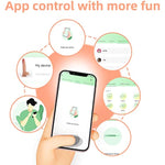 App Control Thrusting Vibrator Dildo 8.7" Realistic Heating Vibrating Dildo Thruster Throat Trainer Silicone Suction Cup Dildo Sex Toy For Men Anal Play 3 Thrusts & 9 Vibrations