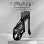 Lightweight Male Chastity Cage Bondage Gear & Accessories Penis Cage Smooth Kg Cock Cage Chastity Device Key Sex Toy For Men Black Chastity For Men With 3 Sizes Penis Rings?S?