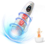 Automatic Male Masturbator Sex Toys - Female Voice Penis Pump With 10 Thrusting & 10 Vibrating & 10 Sucking Modes, Hand Free Male Stroker With 3D Realistic Textured, Blowjobsex Machine Sex Toy For Men