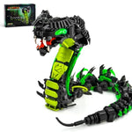 Mechanical Snake Building Sets, Creative Snake Animal Collection Toy, Adult Home Or Office Decor, Stem Building Toy Gift For Teens Girl And Boys 8-14 (689Pcs)