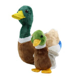 Mallard Duck Plush Daddy 13" With A Baby Duck Plushies, 2Pcs Mallard Duck Stuffed Animal