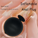Silicone Butt Plugs For Prostate Massage Inflatable Analplugs With Pumps G-Spot Stimulation Anal Toys For Couples Analexpansion Training