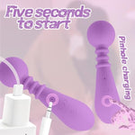 Spherical Anal Butt Plug Huge Silicone Prostate Massage Sex Toys,Stimulate G Spot Electric Wand With 10 Powerful Modes For Women Orgasm,Strapless Knot Adult Toys For Men Women Gay Pleasure