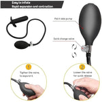 Anal Plug Inflatable Butt Expansion Stimulation Pump Expert Sex Toy Buttplug Dildo Dilation Expand Silicone