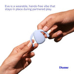 Eva Hands-Free Clitoral Vibrator for Couples - Quiet Rechargeable Waterproof Personal Massager