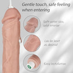 Sex Machine Thrusting Realistic Dildo For Women, 10 Vibrating & Thrusting Modes For G Spot Clitoral Anal Stimulation, Remote Control Silicone Sex Toys With Strong Suction Cup For Hands-Free Play