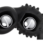 Steel Ball Butt Plugs Anal Adult Sex Toys With Massage Particles And Built-In Ball Massage, Silicone Anal Plugs Prostate G-Spot Vaginal Sm Alternative Anal Toys Erotic Products For Men Women (L)