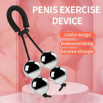 686G/24.19Oz Metal Penis Stretcher Devices- Adjustable Penis Physical Exercise Tools,Penis Stretcher Wearable Male Sex Toys(4Pcs Ball)