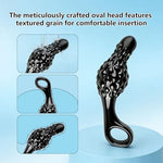 Anal Butt Plug Sex Toys Anal Training for Personal for Beginners, Advanced Users with O-Shaped Base Prostate Toys Anal Beads Anal Toy