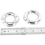 Ball Stretcher Weights, Heavy Cock Ring Stainless Male Chastity Device (1.30 Inch 7 Oz)