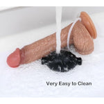 Realistic Squirting Dildo, Ejaculating Penis With Strong Suction Cup For Hands-Free Play, Sex Toy For Women, Men, Gay, Couple (S)