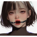 O-Ring Mouth Gag Silicone Deep Throat Gags Adult Sex Toys Adjustable Silicone Strap Harness Slave Restraints For Beginners Couples Bdsm Game