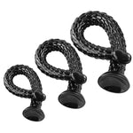 19.3 Inch Flexible Snake Anal Trainer for Women and Men, Black
