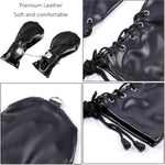 Bdsm Bondage Sex Gloves With Lock Soft Patent Leather Gloves Bondage Erotic Gloves Sm Bondage Sex Toy Both Extreme Dog Paws For Couples, Bondage Gloves For Cosplay & Slave Playe