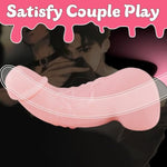 Male Masturbator Sex Toys, 2 In 1 Pocket Pussy Stroker With Penetrable Pee-Hole And Anus, Silicone Lifelike Dildo Shape Male Masturbation Sleeve Balls And 3D Realistic Texture For Gay Couple