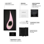 Dot Clitoral Pinpoint Vibrator For Women, Adult Sex Toy With Elliptical Motion And 8 Pleasure Settings, Clitoral Stimulator Adult Toy, High Frequency Personal Vibrator And Clit Toy, Pink