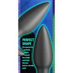 Anal Plug Vibrator - Silicone Cone Butt Plug Dilator With Curved Base & Slender Waist - 16 Vibration Modes - Usb Charging - 4.92 X 1.37 Inch Prostate Massager Sex Toy For Women Men Masturbation (M)