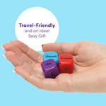 Oh! Dice Toy For Couples - Plastic - Small & Travel Friendly - Pack Of 3