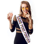 Bachelorette Party Bride Satin Sash - Gay Bachelor Party White Sash