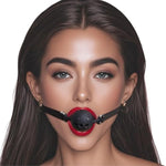 Silicone Mouth Gag For Adult Play, Open Mouth Gag For Woman, Slave Restraints Ballgag, Bedroom Bdsm Toys Ball Gag For Extreme Love, Sm Sex Toys For Couples Flirt Fetish