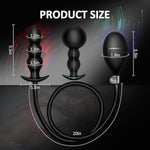 . Inflatable Butt Plug?Easy To Insert? Body-Safe Medical Grade Waterproof, Stretch Anal With Quick Release Valve,Anal Sex Toys For Beginners And Advanced Users,Adult Sex Toys