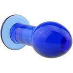 Glass Crystal Ball Anal Plug G-Spot Stimulator Butt Pleasure Wand