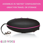 Club Vibe 2.0H Wearable Panty Vibrator - Wireless Remote Control Vibrator With 2 Play Modes - Sexy Toys For Couples - Gifts For Women - Gifts For Her - Pink/Black