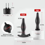 Inflatable Butt Plug with Electric Shock