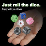 6Pcs Sex Position Dice, Glow In The Dark Sex Dice For Romantic Anniversary & Valentines,Foreplaying Tools For Couples, Adults Sex Games For Couples