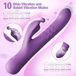 Wand Vibrator Sex Toys, Vibrating & Expanding Dual Ssimulation Vibrator - Adult Toys For Women Couples Pleasure
