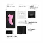 SONA 2 Travel - Mini Sonic Vibrator, Clitoral Stimulator, Pink