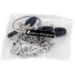 Elite Clitoris Clamps, Nipple Clamps Vice Labia Clip With Soft Adjustable Rubber Clamps