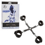 Nocturnal Collection Hog Tie, 4 Fully Adjustable Cuffs With Secure Buckle Closure, Perfect Bondage Gear & Accessories And Bdsm Toys - Se-2678-25-3