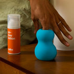 Hello Stroker, Double-Sided Sex Toy For Men And Couples, Handheld Male Stroker With Dual Entrances - Soft, Squishy Exterior With Ribbed, Beaded Texture Interior, Easy To Clean & Use, Waterproof