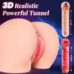 11Lb Vibrating Sex Doll Male Sex Toys - Adult Toys With 10 Vibration Modes, Automatic Male Masturbator 3D Lifelike Butt Pocket Pussy Ass, Dual Motor Sex Dolls Male Stroker Adult Sex Toys For Mens