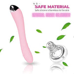 Pastel Pink G Spot Vibrator with 10X Vibrations frequencys - Pink Vibrator - G spot Vibrator - Female vibrate - Sexual Vibrator - Vibrating Dildo for Women - Pleasure for Women - Rose Vibrator.