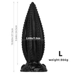 Huge Anal Butt Plug Dildo, Octopus Anal Plug with Strong Suction Cup for Hand Free Play, Prostate Massage G-spot Stimulator Fantasy Butt Plug Anal Sex Toys for Men Women (L)
