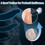 Men Penis Vibrator Male Sex Toys, 2 Vibrating Motor Male Masturbator With 10 Vibrating Modes, Sex Toy Strokers Penis Trainer With 360° Raised Grains Stimulation Sex Toys For Mens