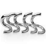 Metal Stainless Steel Penis Ring Cock Ring for Male Adult Sex Toy(A1,50mm)