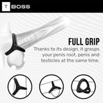 4 Different Size Cock Rings, Penis Rings - Premium Soft Silicone Cock Ring - Better Sex