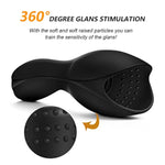 Semoox Urethral Sounds Dilator Male Vibrator Penis Training Masturbator Glans Trainer Stimulation Massager Men Sex Toy Urethral Sounds With 6 Pcs Separable Plug,10 Vibrating Modes, Usb Charge, Black