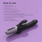 Thrusting Realistic Vibrators Dildo - Led Display G Spot Vibrator With 9 Thrusting & 9 Vibrating Modes For Clitoral, Rabbit Vibrator Silicone Vibrating Dildos Adult Sex Toys For Women